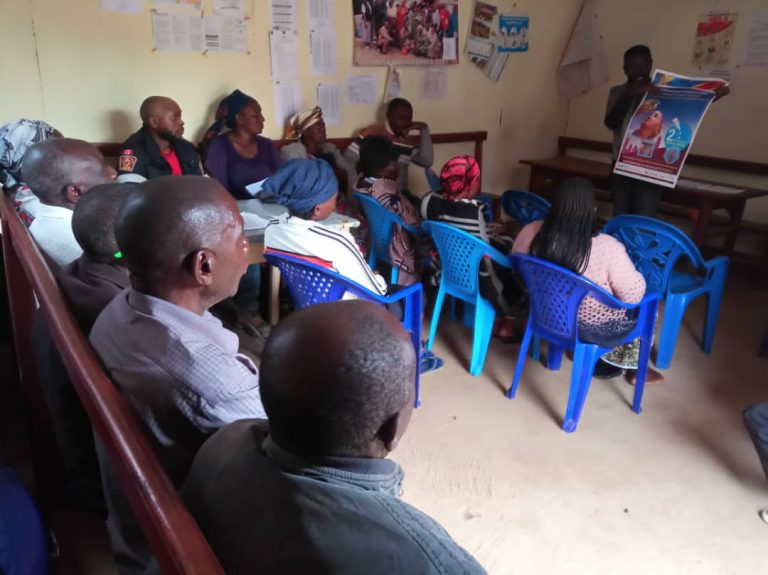 Nord-Kivu: AHDI s&rsquo;implique dans la mobilisation de la communauté à la campagne de vaccination contre la Poliomyélite
